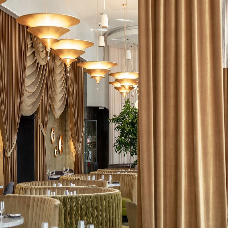 Các Mẫu Rèm Cửa Nhà Hàng Cao Cấp