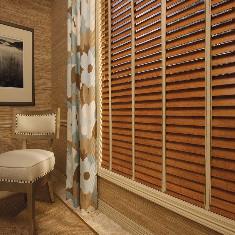 Mẫu Rèm Sáo Gỗ Đẹp, Cao Cấp Cho Văn Phòng SG009