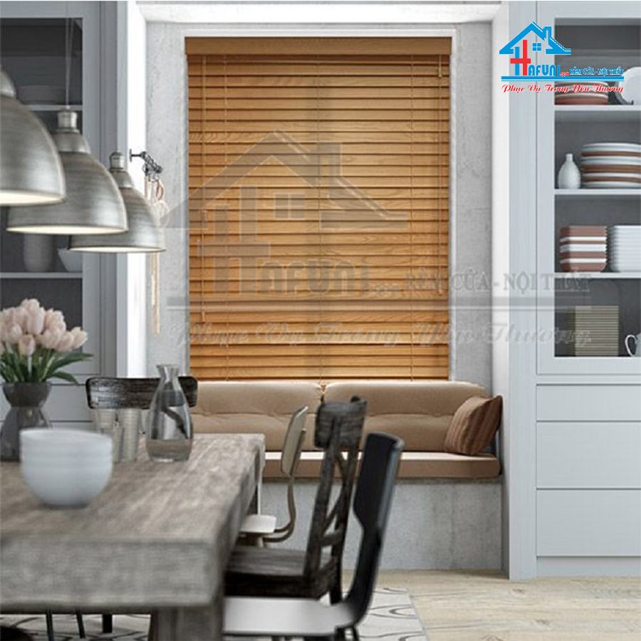 Mẫu Rèm Sáo Gỗ Đẹp, Giá Rẻ SG026