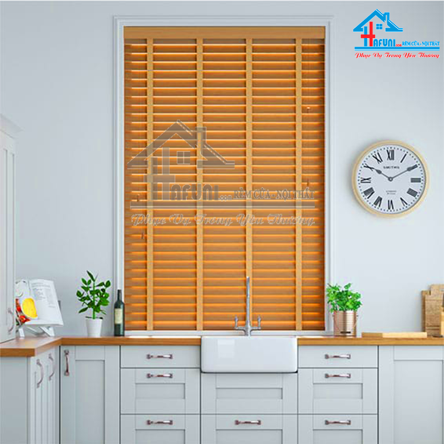 Các Mẫu Rèm Sáo Gỗ Cao Cấp SG022