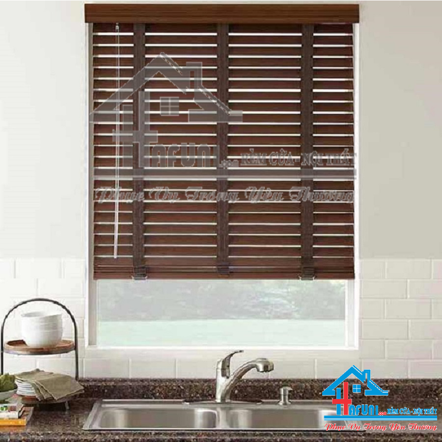 Rèm Sáo Gỗ Đẹp Cho Căn Hộ, Chung Cư SG029