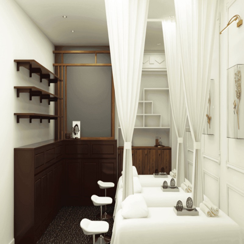 Các Mẫu Rèm Spa Cao Cấp SP0011