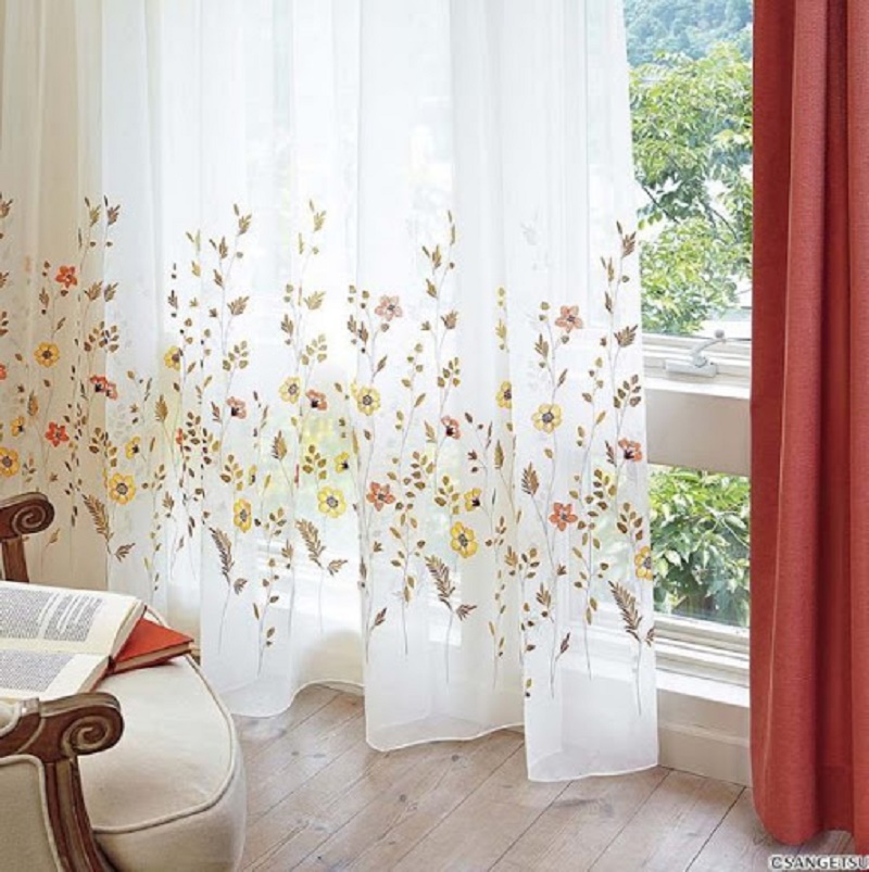 Các Mẫu Rèm Vải Voan Đẹp