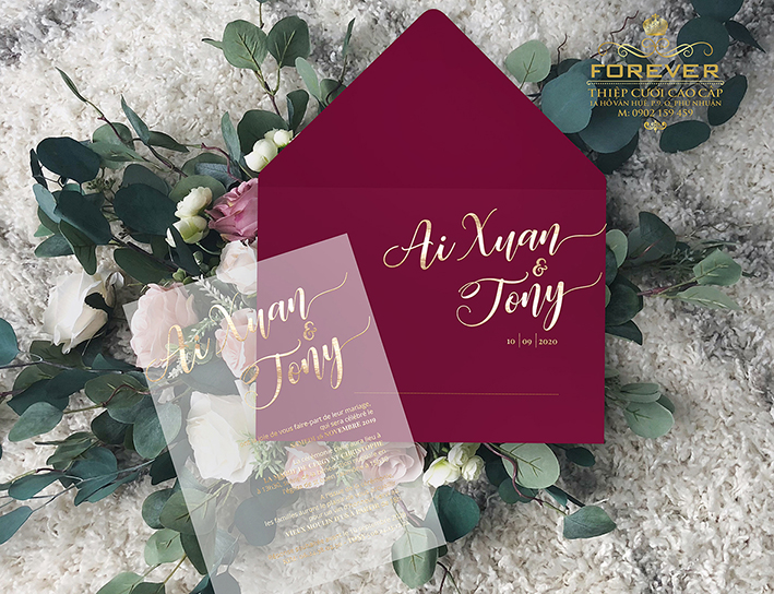 Bí quyết chọn thiệp cưới cho ngày trọng đại