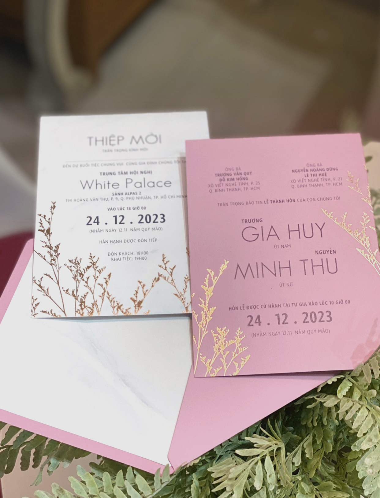 Thiệp cưới 1953