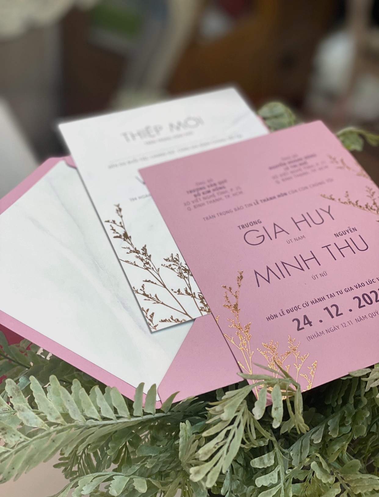 Thiệp cưới 1953