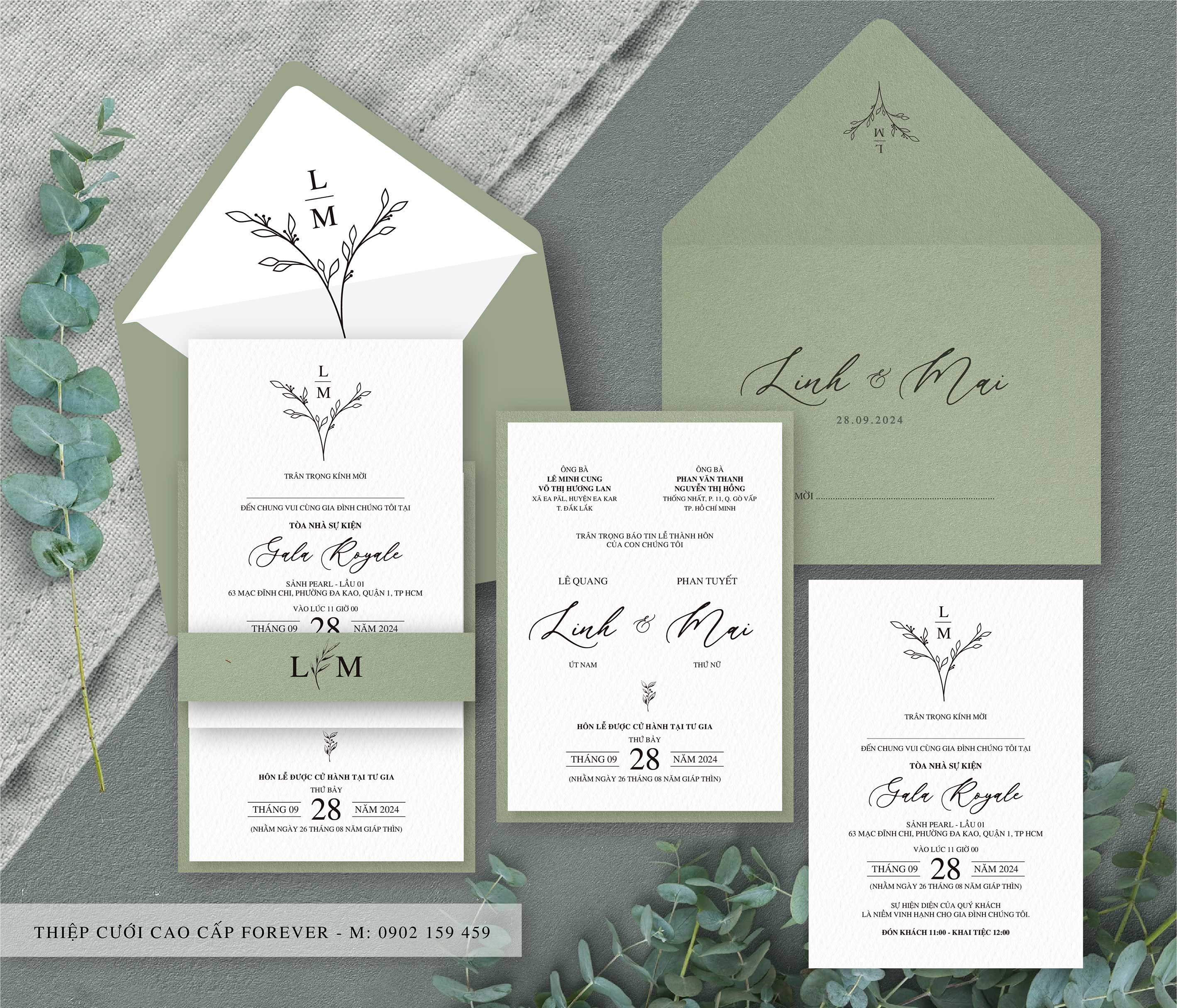 Thiệp cưới 1982