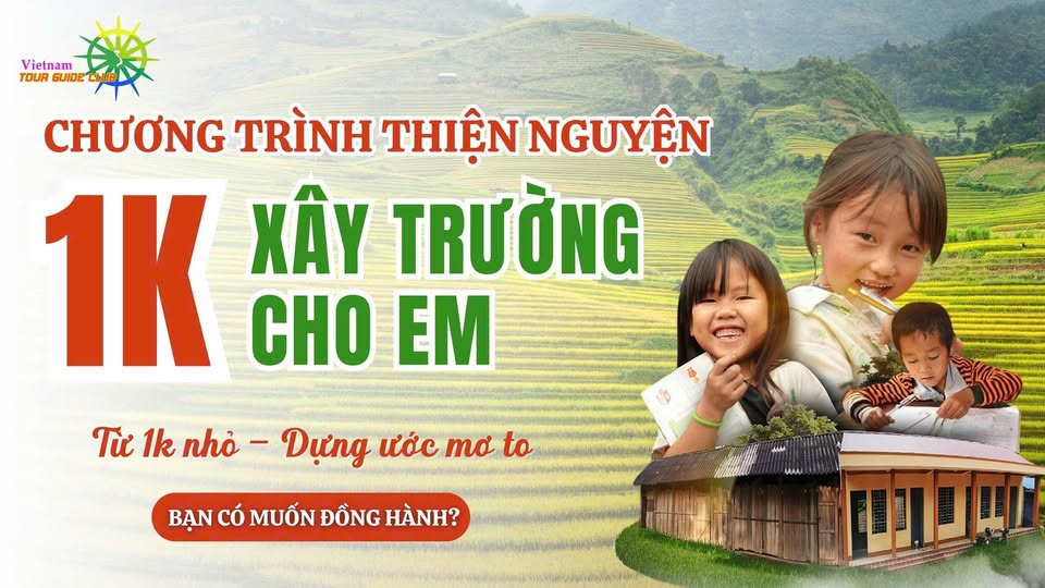 1K XÂY TRƯỜNG CHO EM