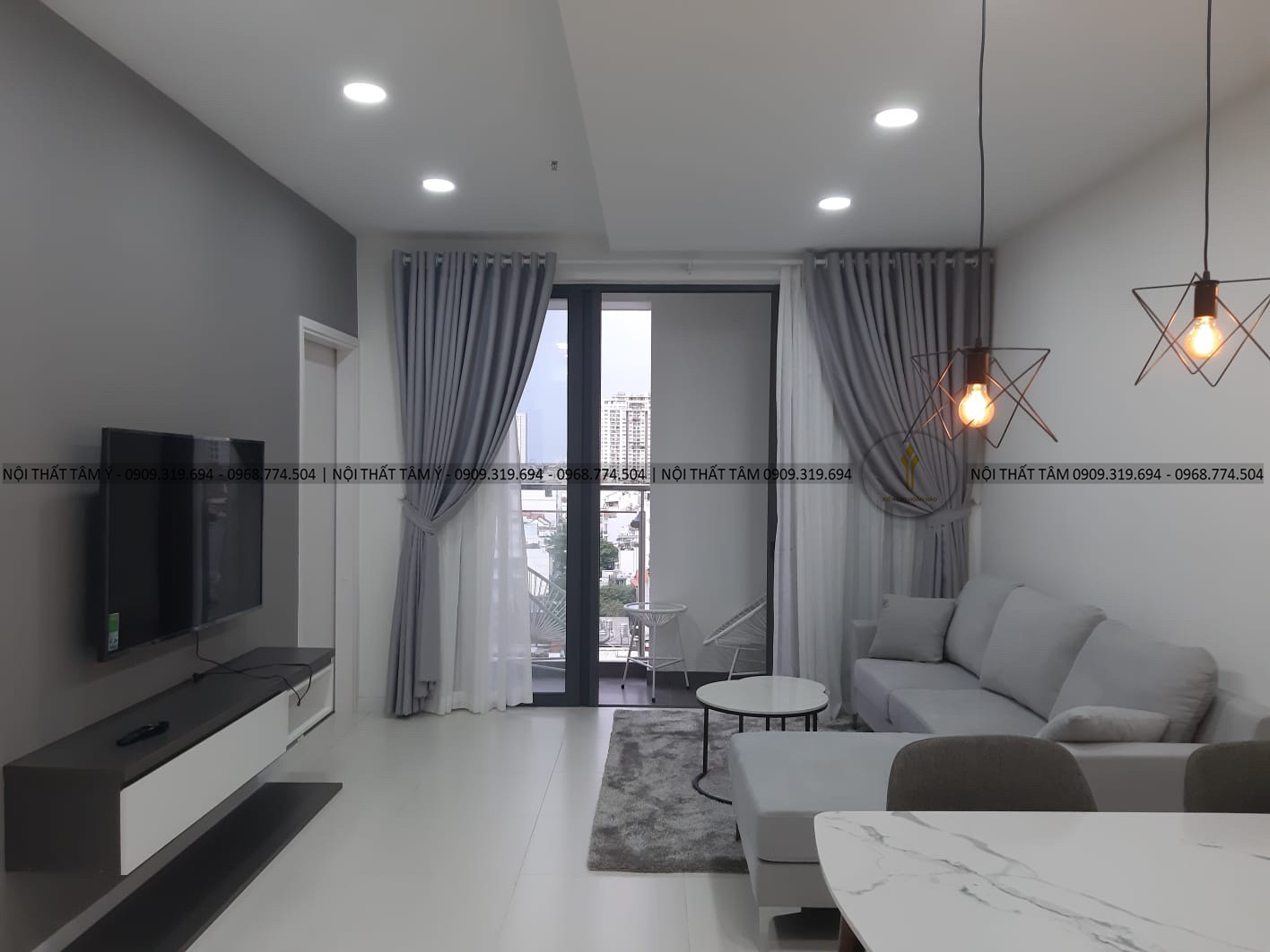 Thiết kế thi công nội thất căn hộ chung cư Ascent Lakeside