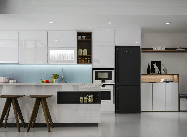 TOP Những mẫu thiết kế nội thất phòng bếp đẹp 2022 Noi-that-phong-bep-2