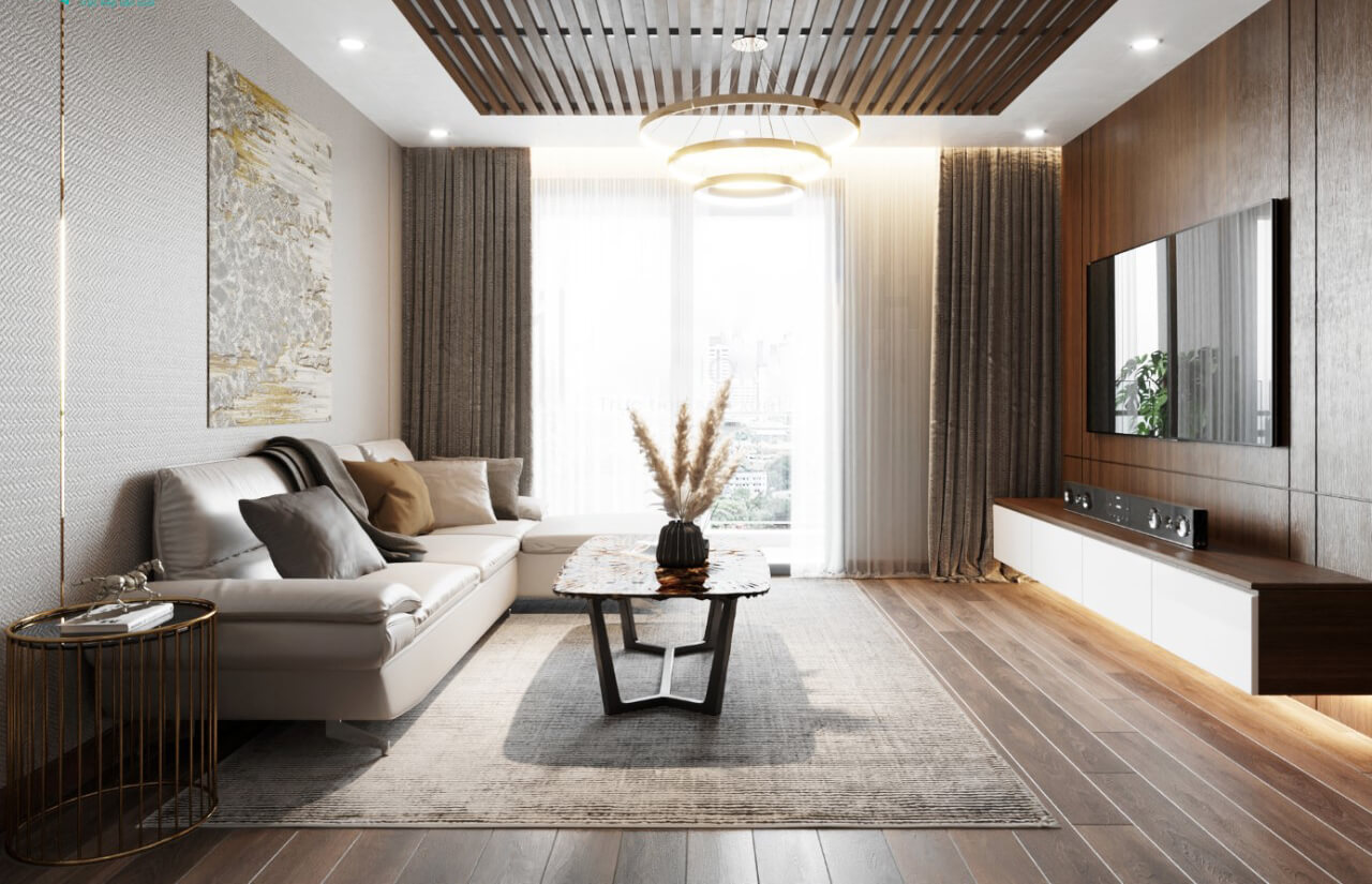 Nội, ngoại thất: Xu hướng thiết kế nội thất phòng khách 2022 đẹp sang trọng Thiet-ke-noi-that-phong-khach-1