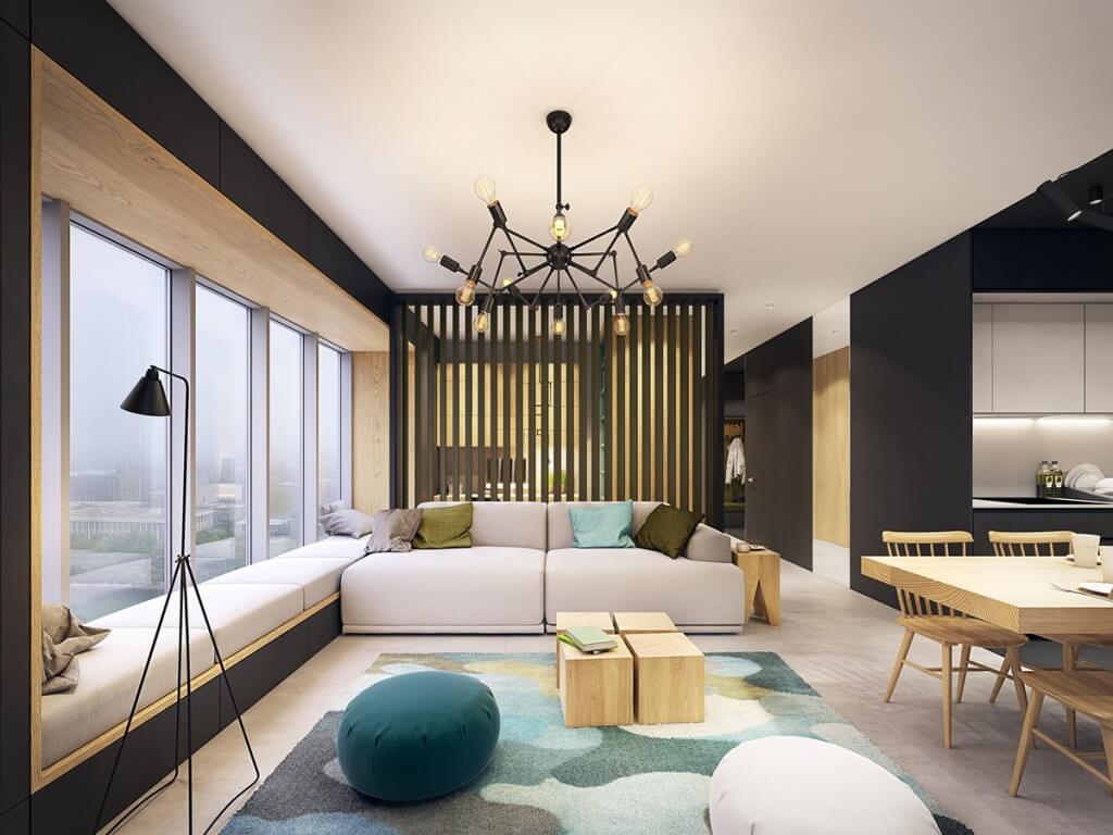 Nội, ngoại thất: Xu hướng thiết kế nội thất phòng khách 2022 đẹp sang trọng Thiet-ke-noi-that-phong-khach-11