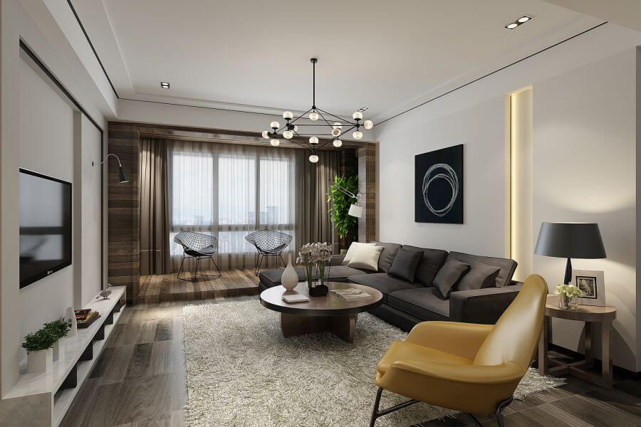 Nội, ngoại thất: Xu hướng thiết kế nội thất phòng khách 2022 đẹp sang trọng Thiet-ke-noi-that-phong-khach-9