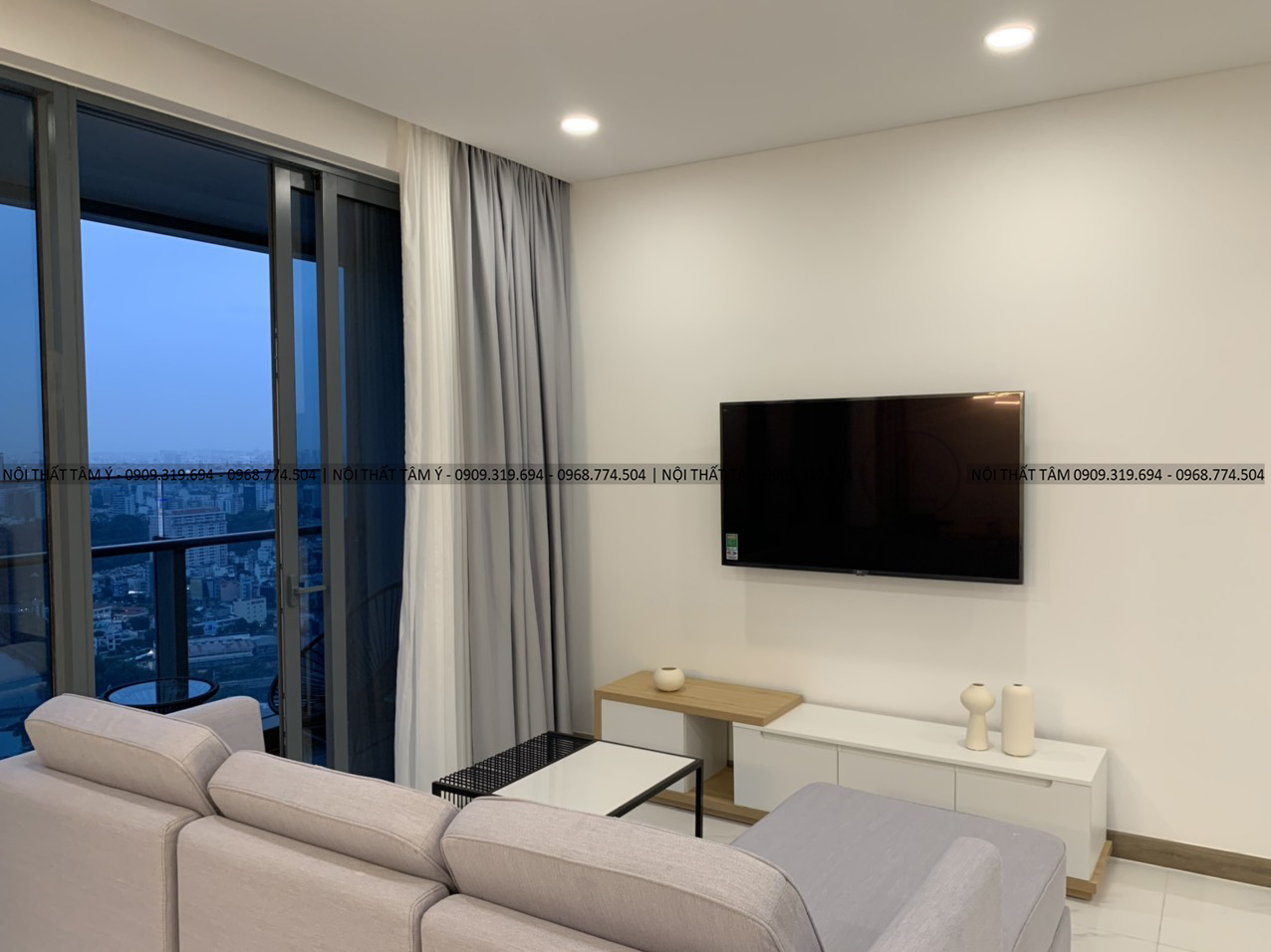 Thiết kế thi công nội thất căn hộ chung cư Sunwah 41.07 Thiết kế thi công nội thất căn hộ chung cư Sunwah 41.07