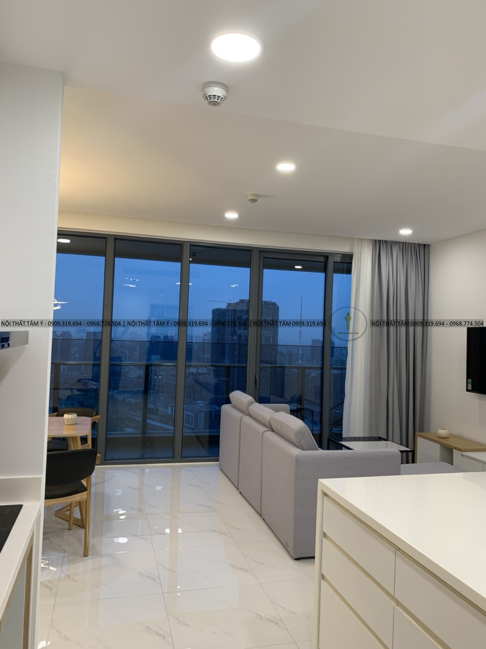 Thiết kế thi công nội thất căn hộ chung cư Sunwah 41.07 Thiết kế thi công nội thất căn hộ chung cư Sunwah 41.07