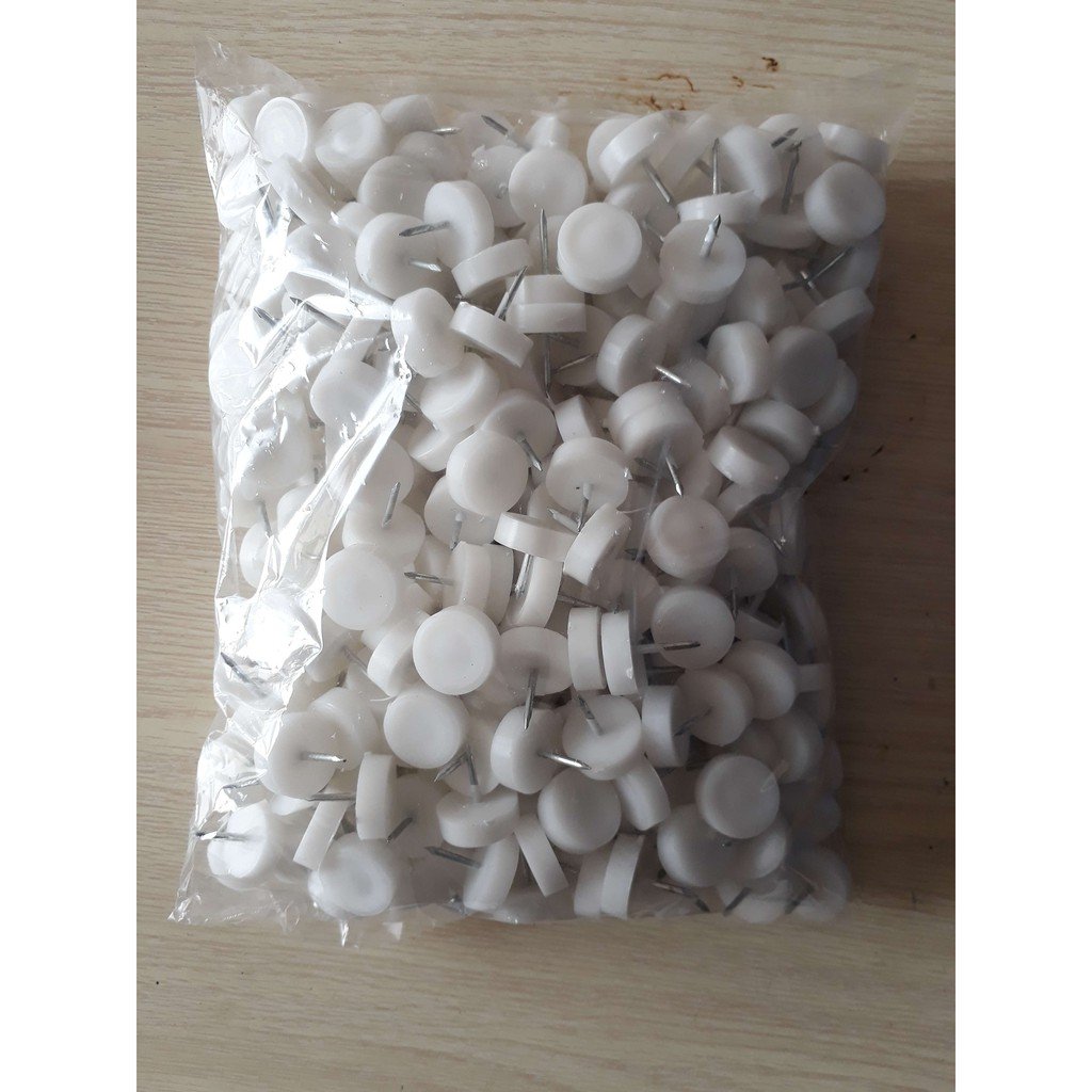 Chân đinh nhựa đóng chân tủ, bàn, ghế, đồ mộc