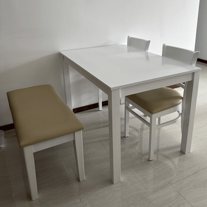 Bộ bàn ăn Cabin 1m2 - 2 ghế kèm Băng dài