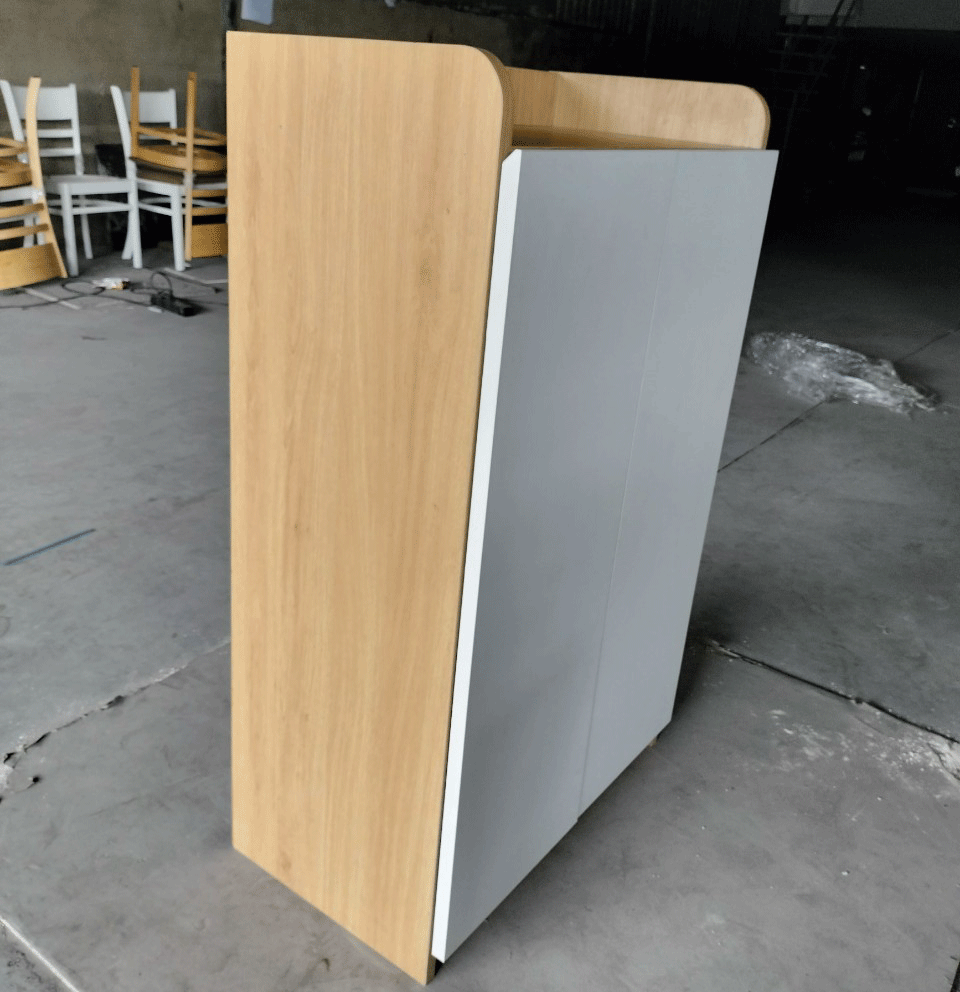 Tủ giày gỗ 2 cánh đơn giản TM-TG209001