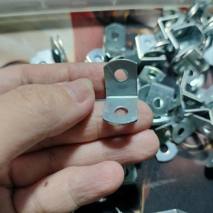 Pát góc ke góc 2 lỗ kết nối gỗ, ván, nhôm, sắt..... 1F5