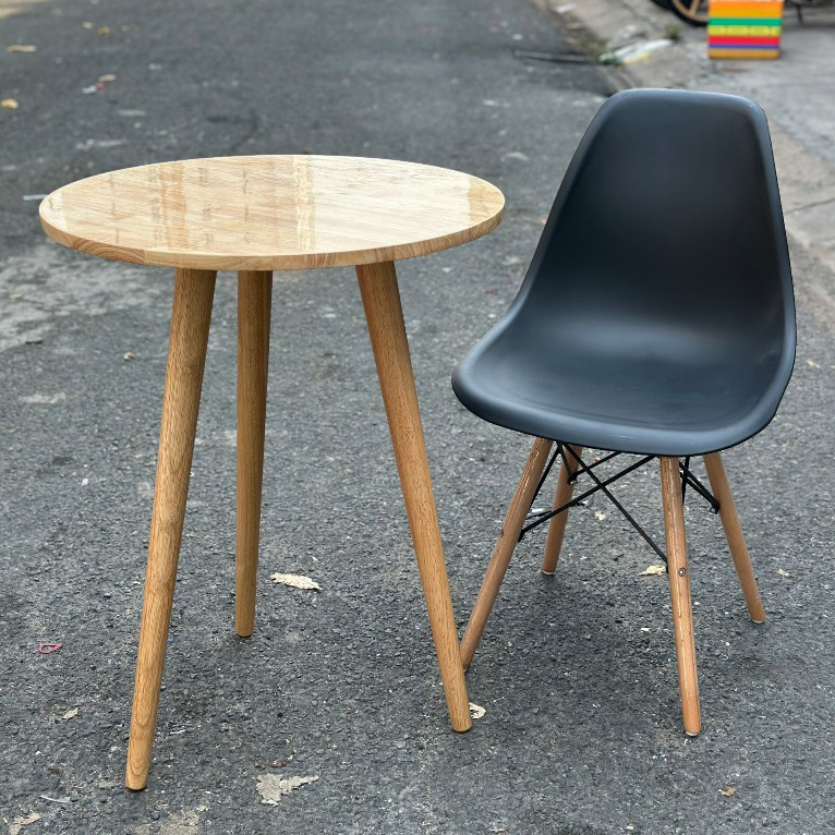 Bàn Cafe gỗ 3 chân