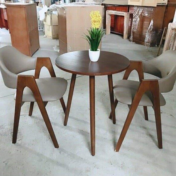 Bàn Cafe gỗ 3 chân