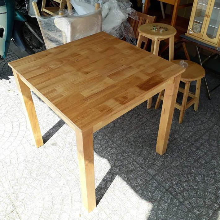 Bàn Cabin mặt vuông 80x80cm