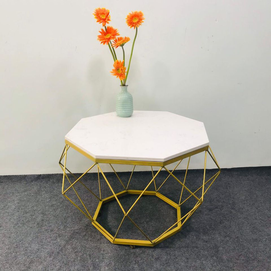 Bàn trà Sofa Kim cương mặt đá