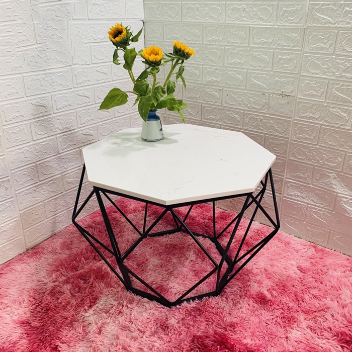 Bàn trà Sofa Kim cương mặt đá
