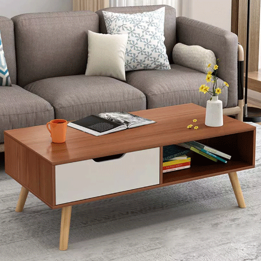 Bàn trà gỗ công nghiệp hiện đại TM-BT221103