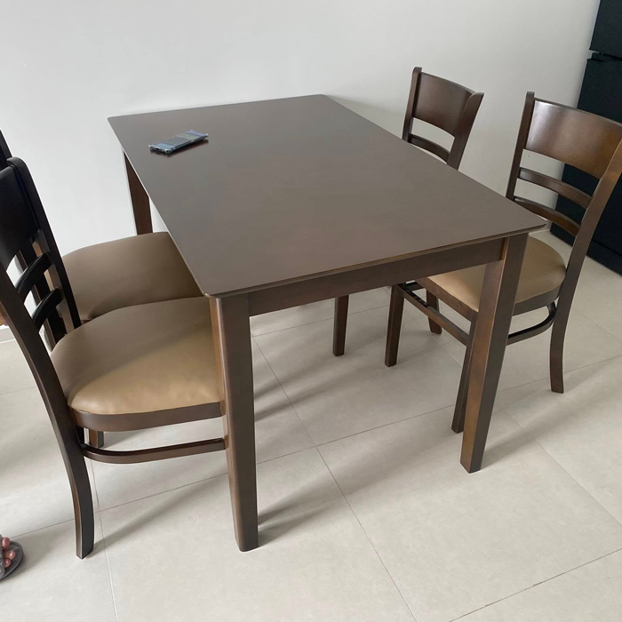 Bộ bàn ăn Cabin 1m2 + 4 ghế