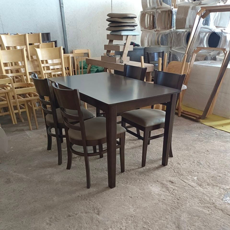 Bộ bàn ăn Cabin 1m2 + 4 ghế