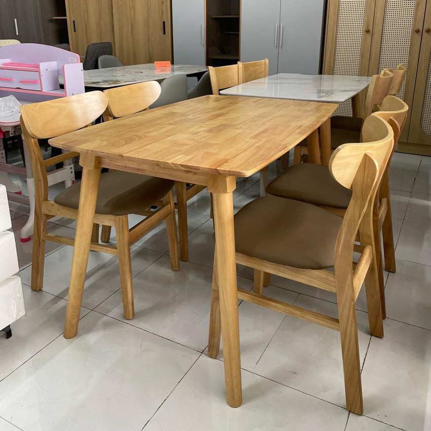 Bộ bàn ăn Mango 1m2 + 4 ghế