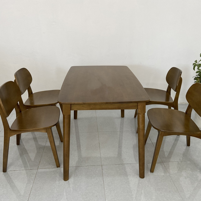 Bộ bàn ăn Venus 1m2 + 4 ghế