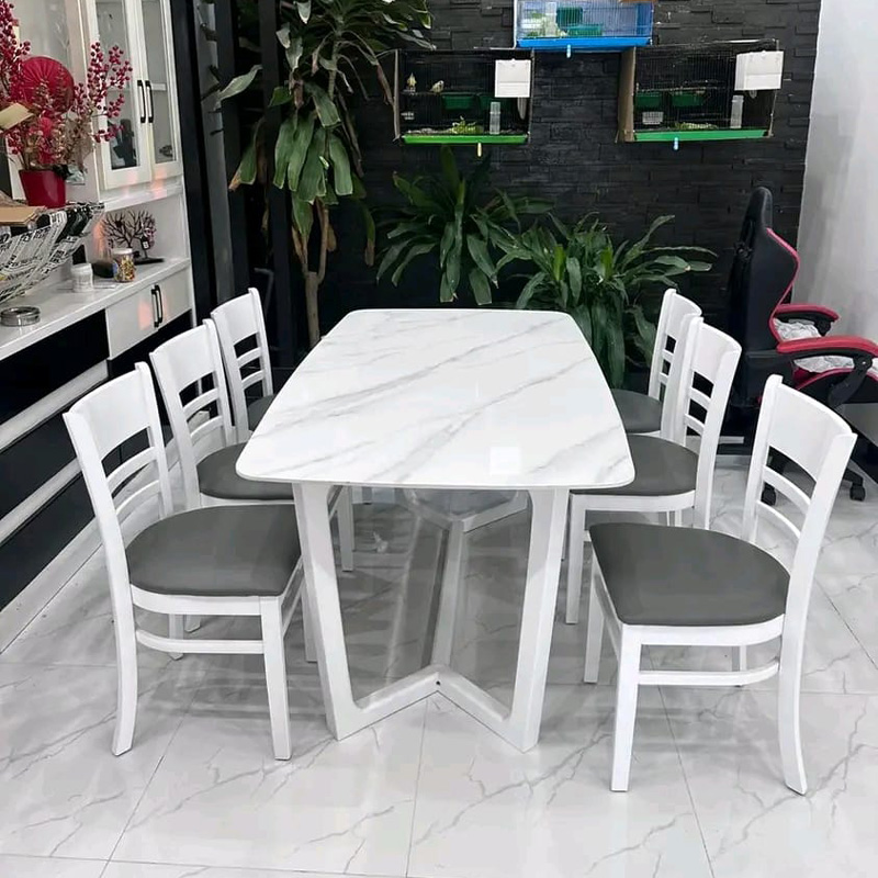 Bộ bàn Concorde mặt đá + ghế Cabin