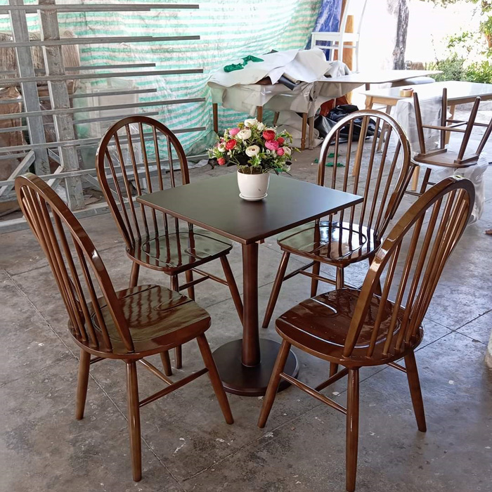 Bàn Cafe chân đế tròn