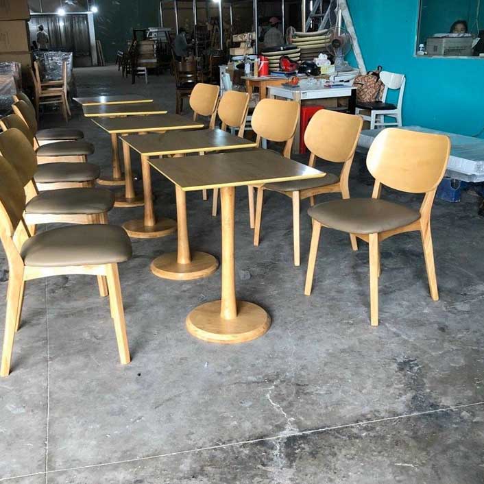 Bàn Cafe chân đế tròn