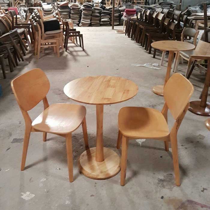 Bàn Cafe chân đế tròn