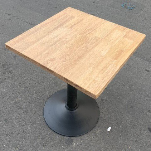 Bàn cafe chân sắt đế tròn