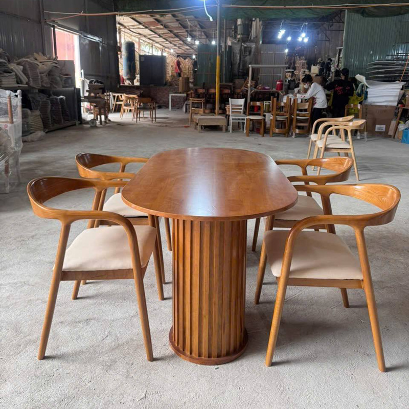 Bàn 2 chân trụ