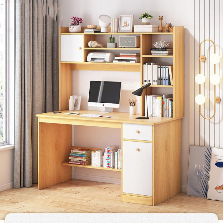 Bàn học kết hợp kệ sách đa năng TM-BH30701