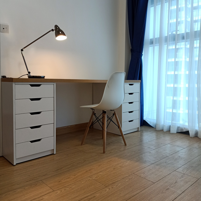 Bàn làm việc 2 hộc kéo TM-BLV20201