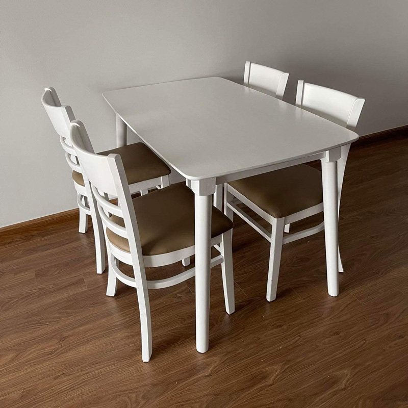 Bộ bàn Mango 1m2 + 4 ghế Cabin