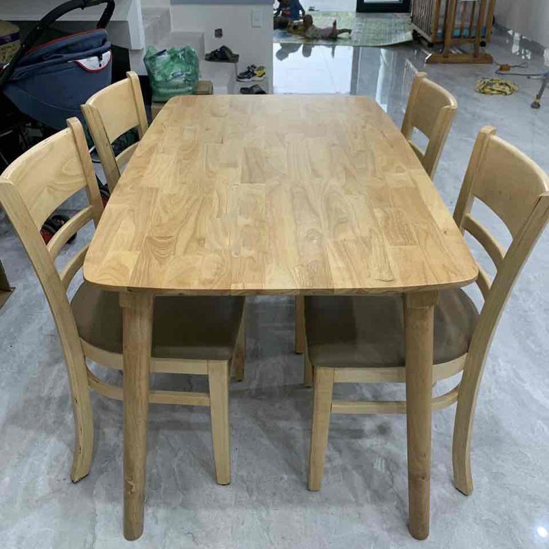 Bộ bàn Mango 1m2 + 4 ghế Cabin