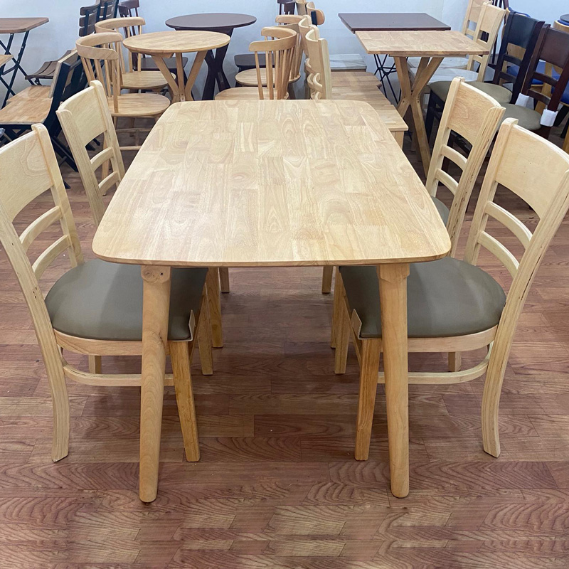 Bộ bàn Mango 1m2 + 4 ghế Cabin