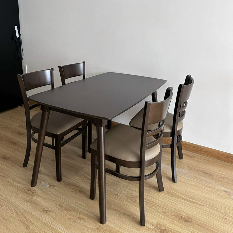 Bộ bàn Mango 1m2 + 4 ghế Cabin