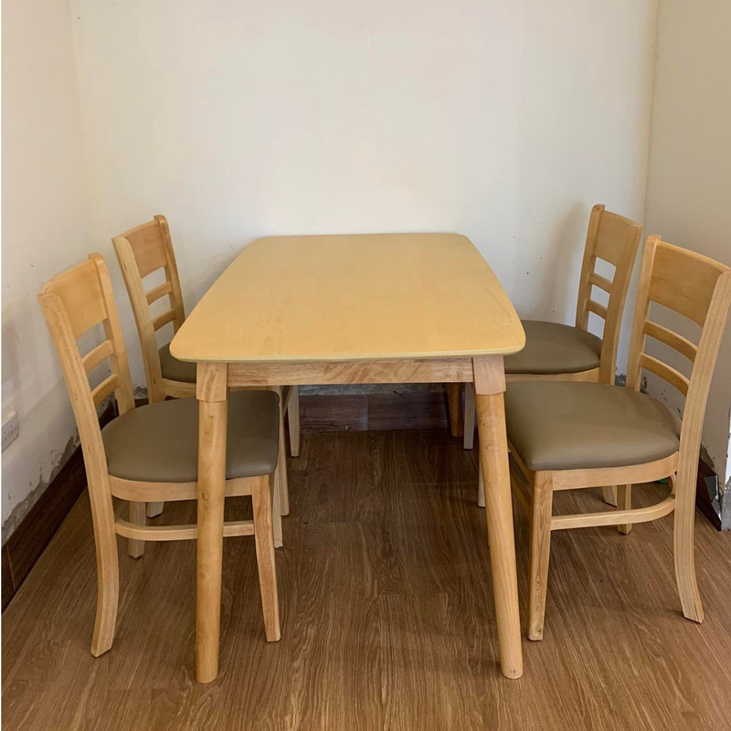 Bộ bàn Mango 1m2 + 4 ghế Cabin