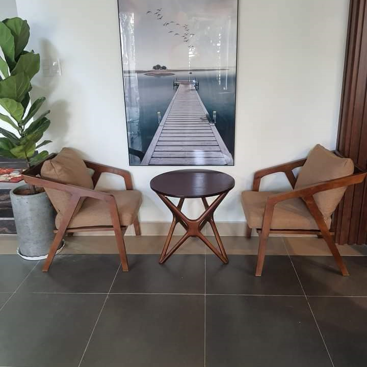 Bộ Ghế Sofa Katana đơn + Bàn Trà chân sao