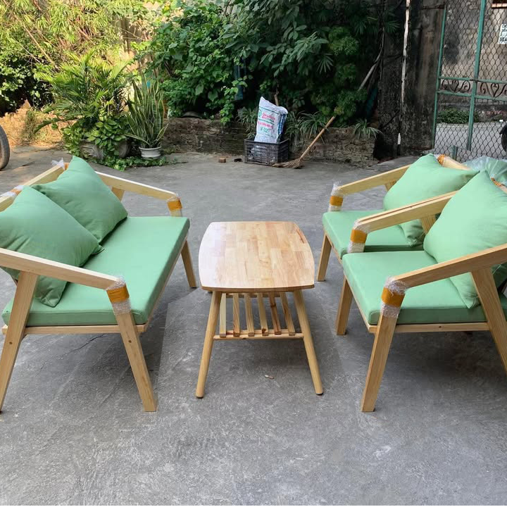 Bộ Bàn Ghế Sofa Katana (3 ghế + 1 bàn)