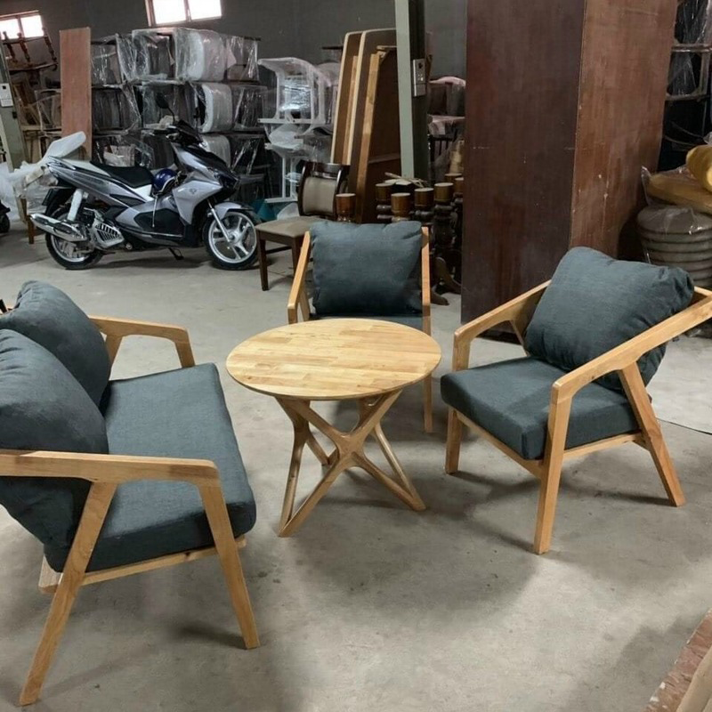 Bộ Bàn Ghế Sofa Katana (3 ghế + 1 bàn)