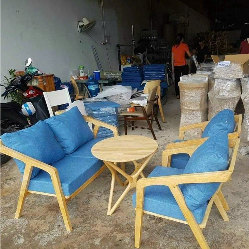 Bộ Bàn Ghế Sofa Katana (3 ghế + 1 bàn)